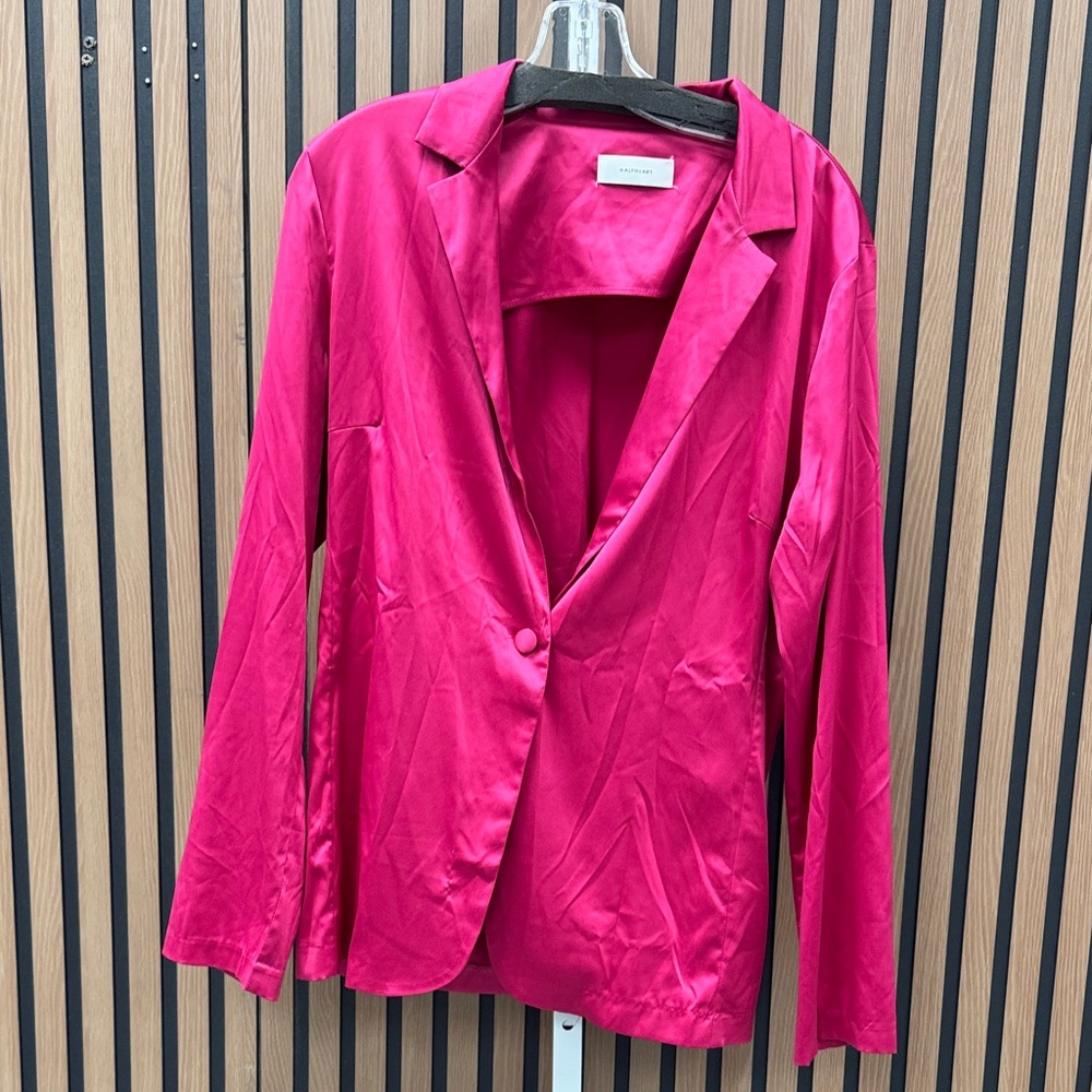 Vibrant Pink Women's Blazer